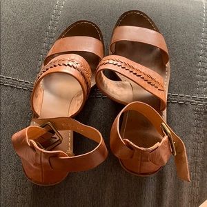 Madewell brown strappy sandal